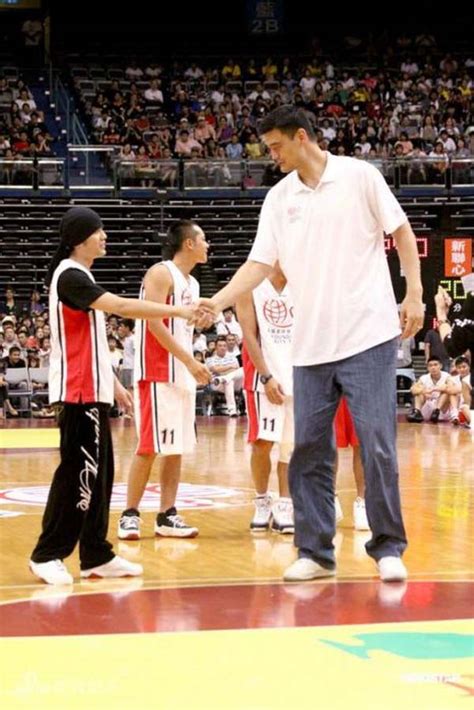 A kosaras Yao Ming mellet mindenki aprónak tűnik még NBA s