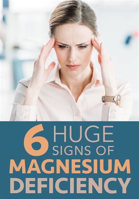 6 Huge Magnesium Deficiency Symptoms Five Spot Green Living