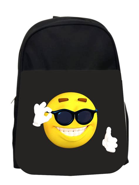 Accessory Avenue Bookbag Emoji Cool Thumbs Up Kids Pre School