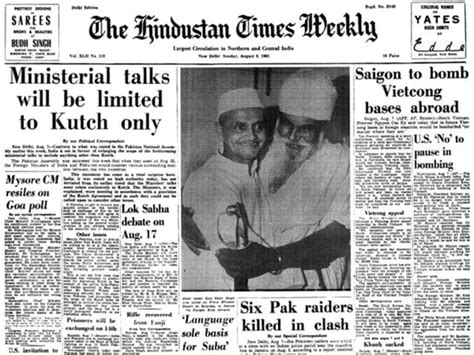 Revisiting The Indo Pak Conflict Of 1965 Hindustan Times