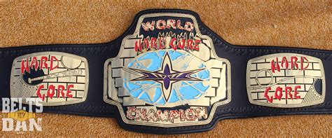 Wow Hardcore Championship Belts By Dan