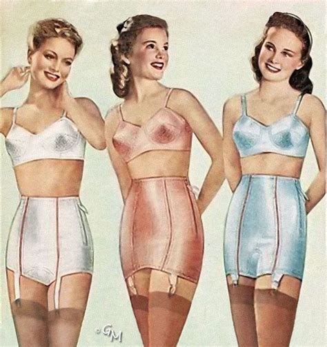 Girdle Motife From Sears Roebuck And Co Catalog From 1948