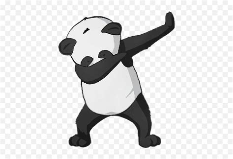 Download Panda Dab Pandas Png Emojidap Emoji Free Transparent