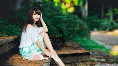 Cute Asian Girl Photography Summer Ultra Hd Desktop