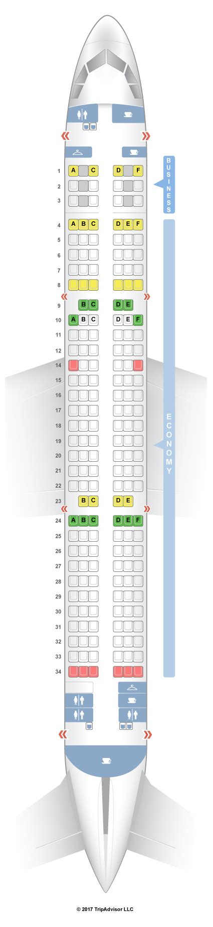 SeatGuru Seat Map Turkish Airlines Airbus A V