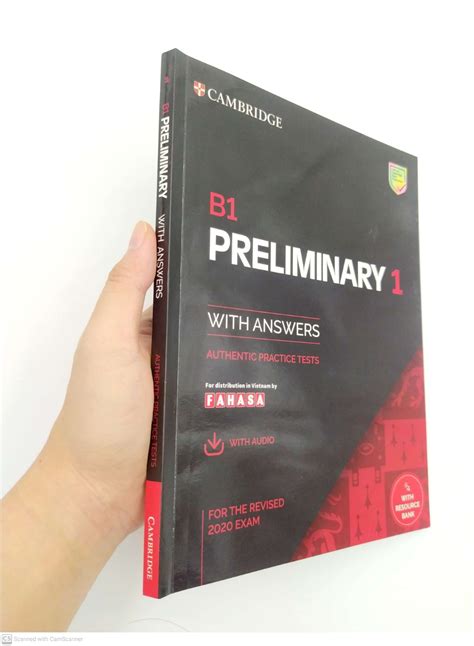 B1 Preliminary 1 For The Revised 2020 Exam Students Book With Answers