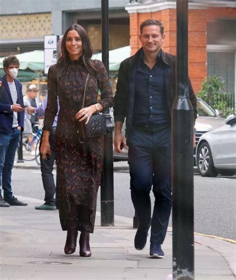 Christine Lampard Stuns In Gorgeous Autumnal Dress As She Enjoys Fun Day Out With Husband Frank
