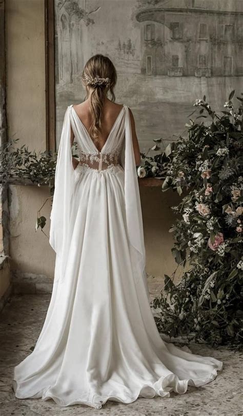 29 Greek Wedding Dresses To Blow Your Mind Away Chicwedd