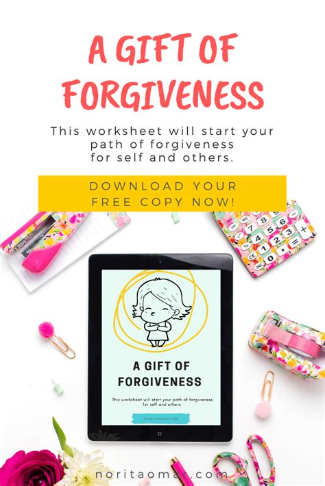 A T Of Forgiveness Free Worksheet Forgiveness Resilience