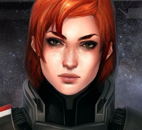 Jane Shepard Kate Niemczyk Mass Effect Mass Effect Art Mass Effect Characters