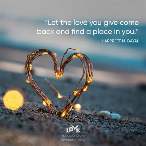 30 Inspirational Love Quotes - Love Button Global Movement
