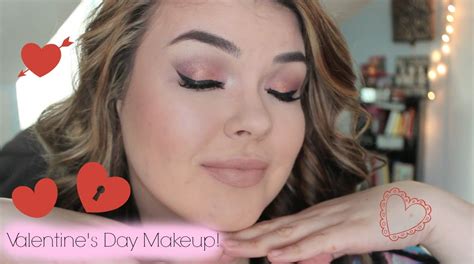 valentine s day makeup tutorial ♡ youtube