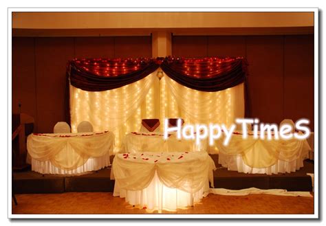33m Romantic Wedding Decorations Lighted Curtain Backdrop With Matched