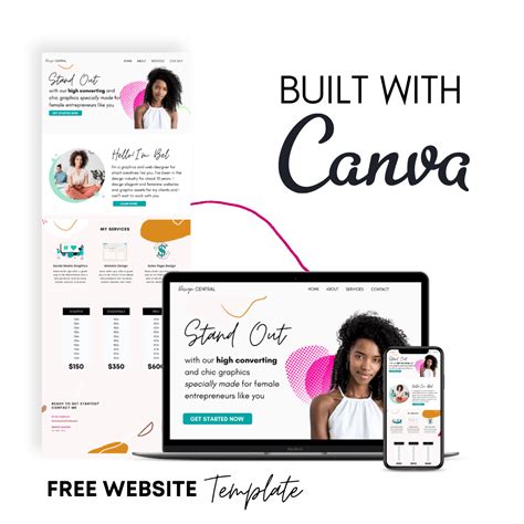 How To Use Canva Website Templates When Selecting A Template Consider