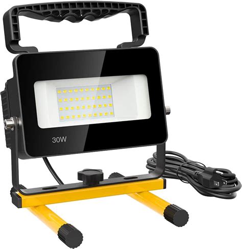 Nowes 3500lm 30w Led Work Light Rechargeable Portable Waterproof Flood