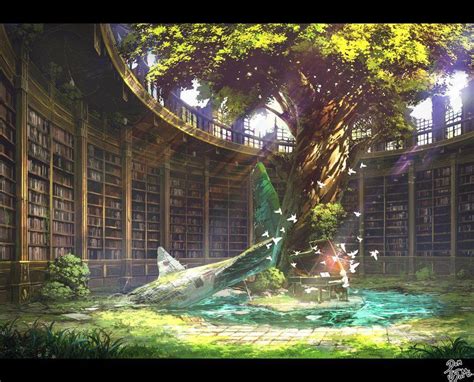 Anime Library Wallpapers Top Free Anime Library Backgrounds