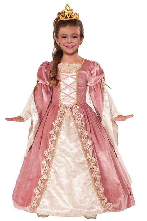 Victorian Rose Girls Child Renaissance Princess Costume Dress Walmart