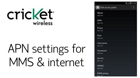 Setup Cricket Data And Mms Internet Apn Settings In 2 Min
