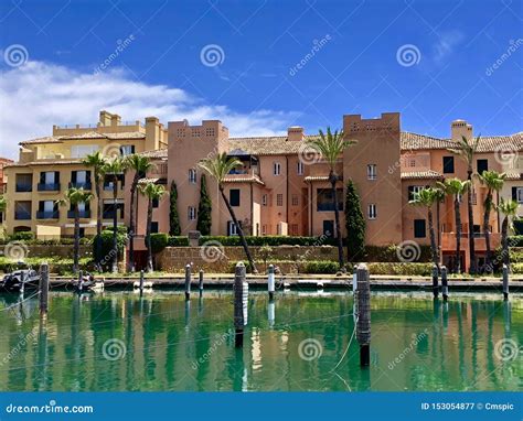 Waterfront Properties In Spain Stock Image Image Of Summer