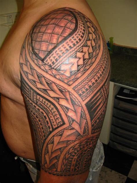 37 Samoan Tattoos On Half Sleeve