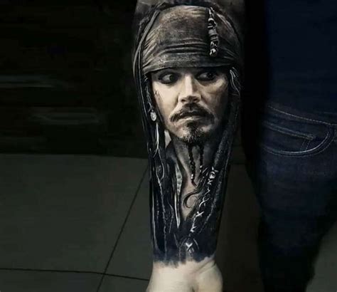 20 Tattoo Jack Sparrow Fullertonnika