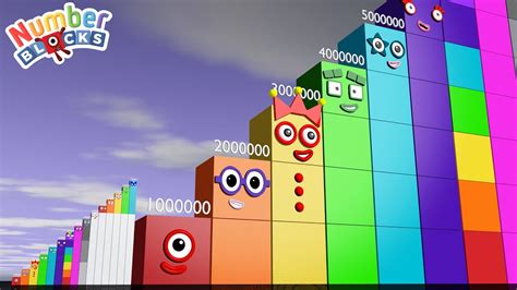 New Meta Numberblocks Step Squad 1000 To 15000 Vs 1000000 To