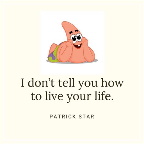 Patrick Star Quote 7 Quotereel
