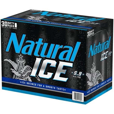 Natural Ice 12oz 30pk Cans Gv Wine And Spirits