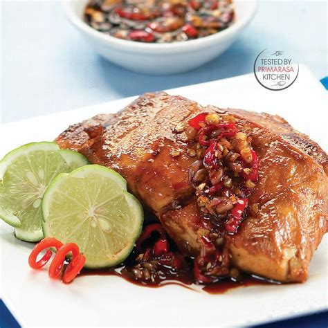 Wokeh sakarang menuju ke resep ikan kakap saus asam pedas yang saya selipkan diantara artikel membuat backdrops. Resep Fillet Kakap Panggang