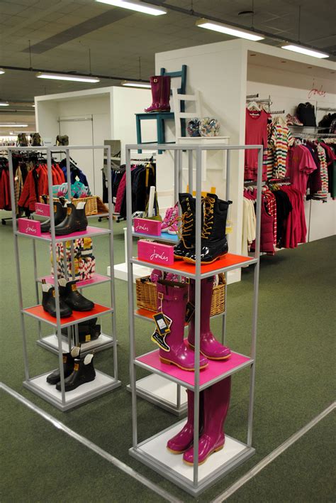 Visual Merchandising Display Concept Shop Joules Fashion Wellies Visual