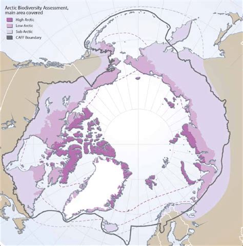 Arctic Freshwater Boundaries From The Arctic Councils Arctic