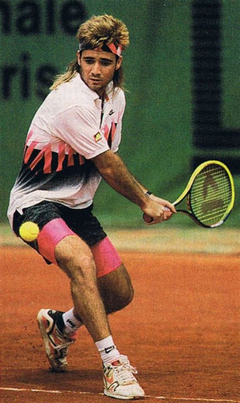 10 Great Photos Of Andre Agassi Wearing Nike Air Tech Challenge Page