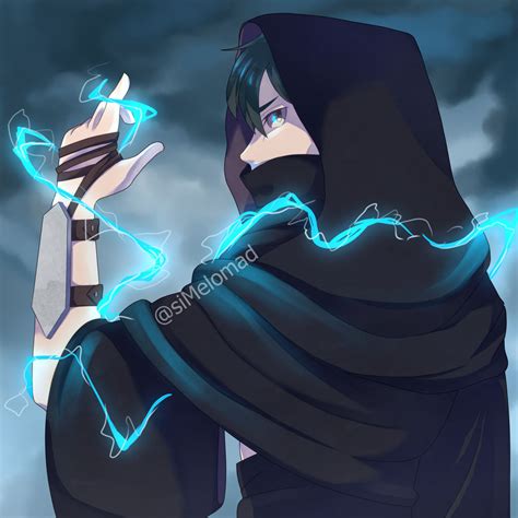 Anime With Boy With Lightning ~ Male Lightning By Sakimichan Deviantart