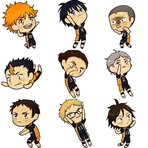 Haikyuu Chibis By Eilonna On Deviantart