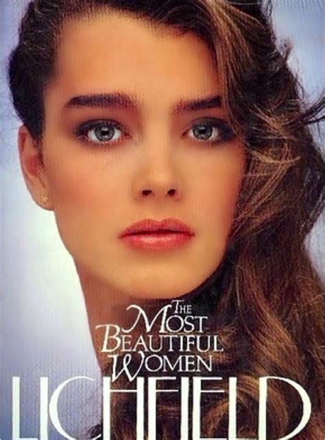 Brooke Shields On The Cover Of British Photographer Patrick Lichfields