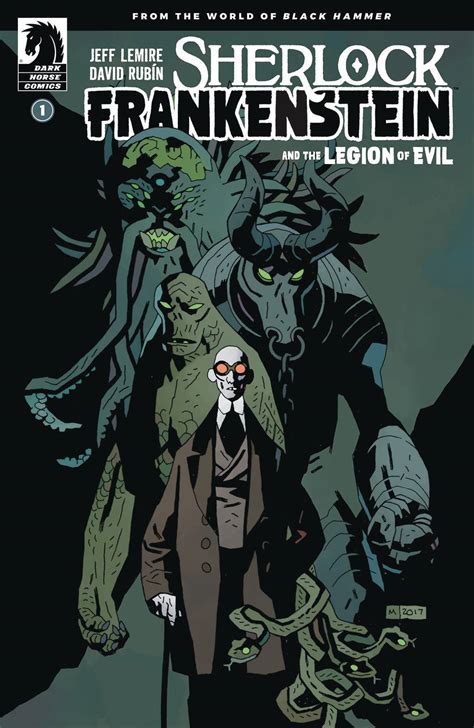 Sherlock Frankenstein And Legion Of Evil 1 Of 4 Mike Mignola Cover
