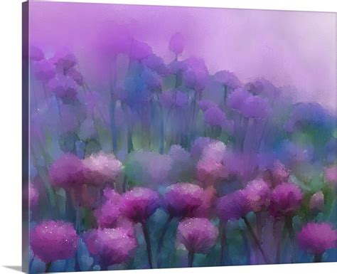 Abstract Flowers Oil Painting Abstract Flowers Oil Painting Flowers
