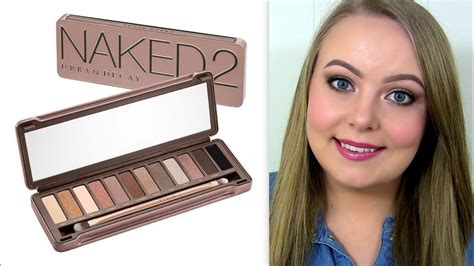 Urban Decay Naked 2 Palette Makeup Tutorial YouTube