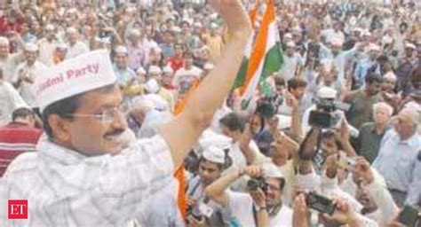 Broom Is Aam Aadmi Partys Election Symbol The Economic Times
