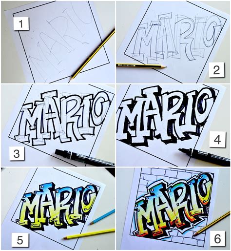 Name In Graffiti Style Graffiti Art Insegnando Larte Graffiti