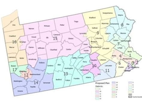 Pennsylvania Supreme Court Picks New Congressional District Map