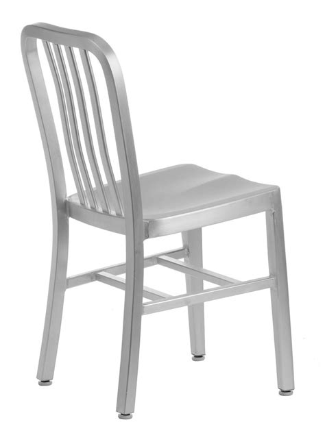 Aluminum chair limona with armrests 53x57x73 cm (wxdxh), seat silver, base silver, 4 piece / pack €39.99 per piece to series. Aluminum Sandra Navy Style Chair, Sandra Collection ...