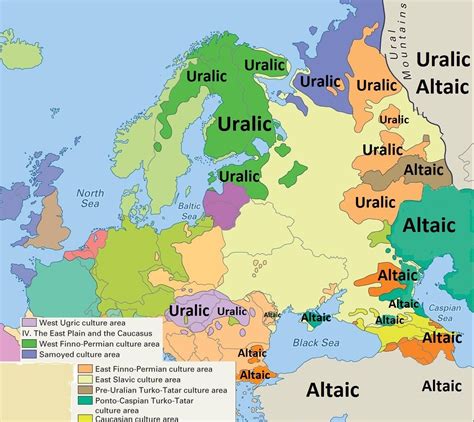 Uralic Languages Map