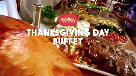 Find the closest golden corral near you. Golden Corral Thanksgiving Day Buffet 2016 TV Commercial ad advert 2016 Golden Corral TV ...