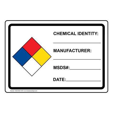 Free Printable Chemical Bottle Labels