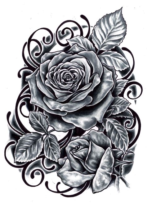 Black Rose Tattoo Designs Ideas Photos Images Memoir Tattoos