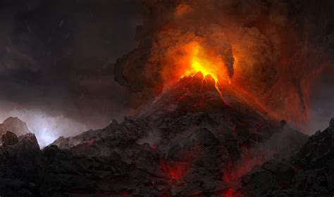 Volcano By Andreewallin On Deviantart