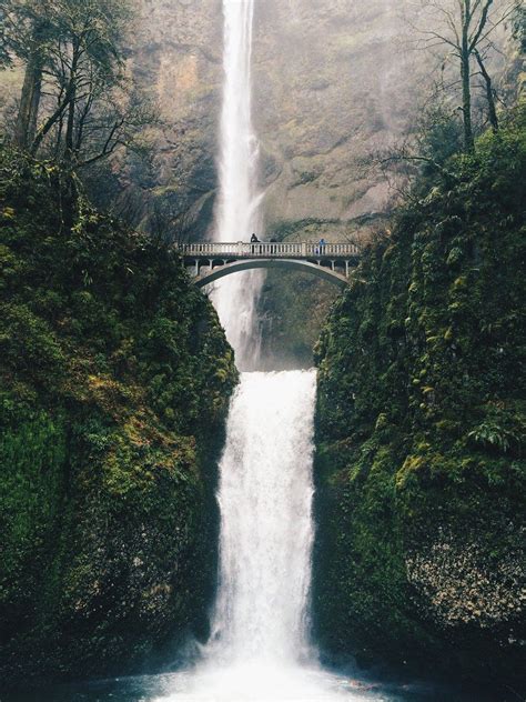 Multnomah Oregon 🇺🇸 Waterfall Nature Travel Travel Photography