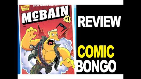 mcbain bongo comics reseña youtube