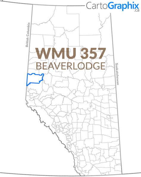 Wmu 357 Beaverlodge 36w X 24h Map Cartographix